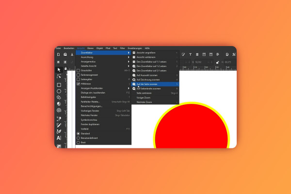 Inkscape-ohje 2.4 | Asiakirjan luominen ja navigointi