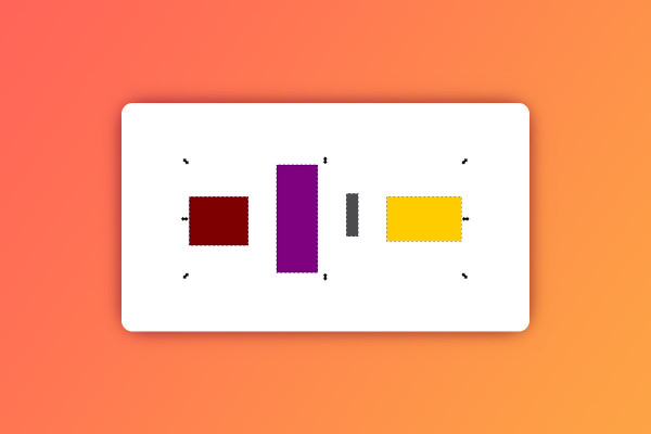 Inkscape-opas 5.2 | Objektien tasaus ja jakelu