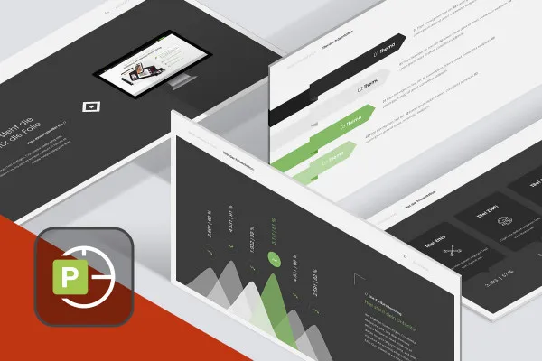 Modello di presentazione "Fly" per PowerPoint