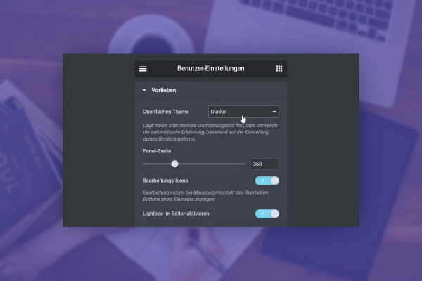 Elementor for WordPress: 8.2 | Enable editing icons