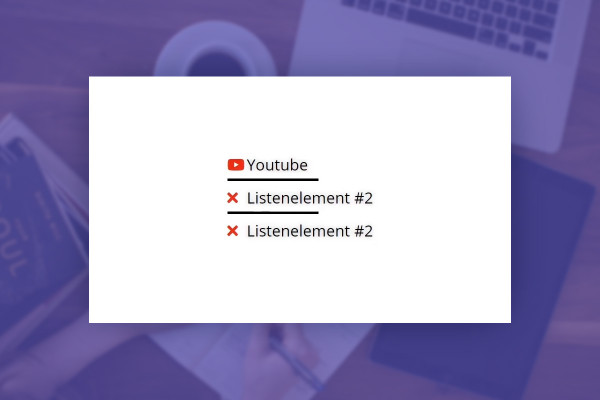 Elementor for WordPress: 15.6 | Icon list
