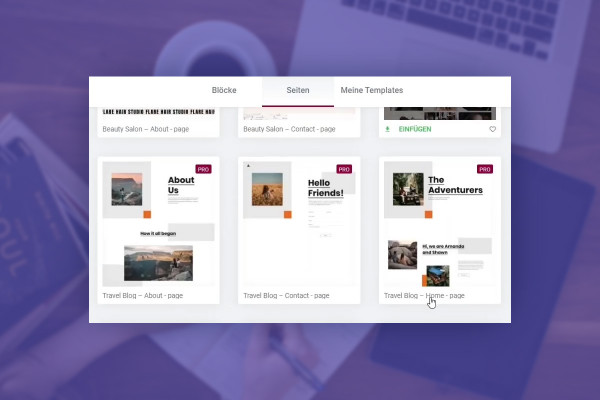 Elementor para WordPress: 17 | Sitio web Elementor con la versión gratuita