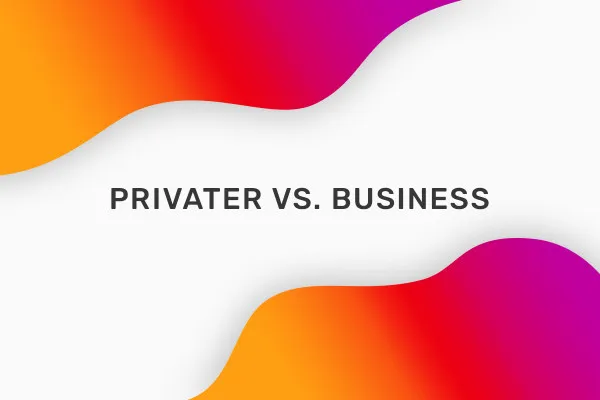 Instagram-Marketing: 3.2 | Privater vs. Business Account