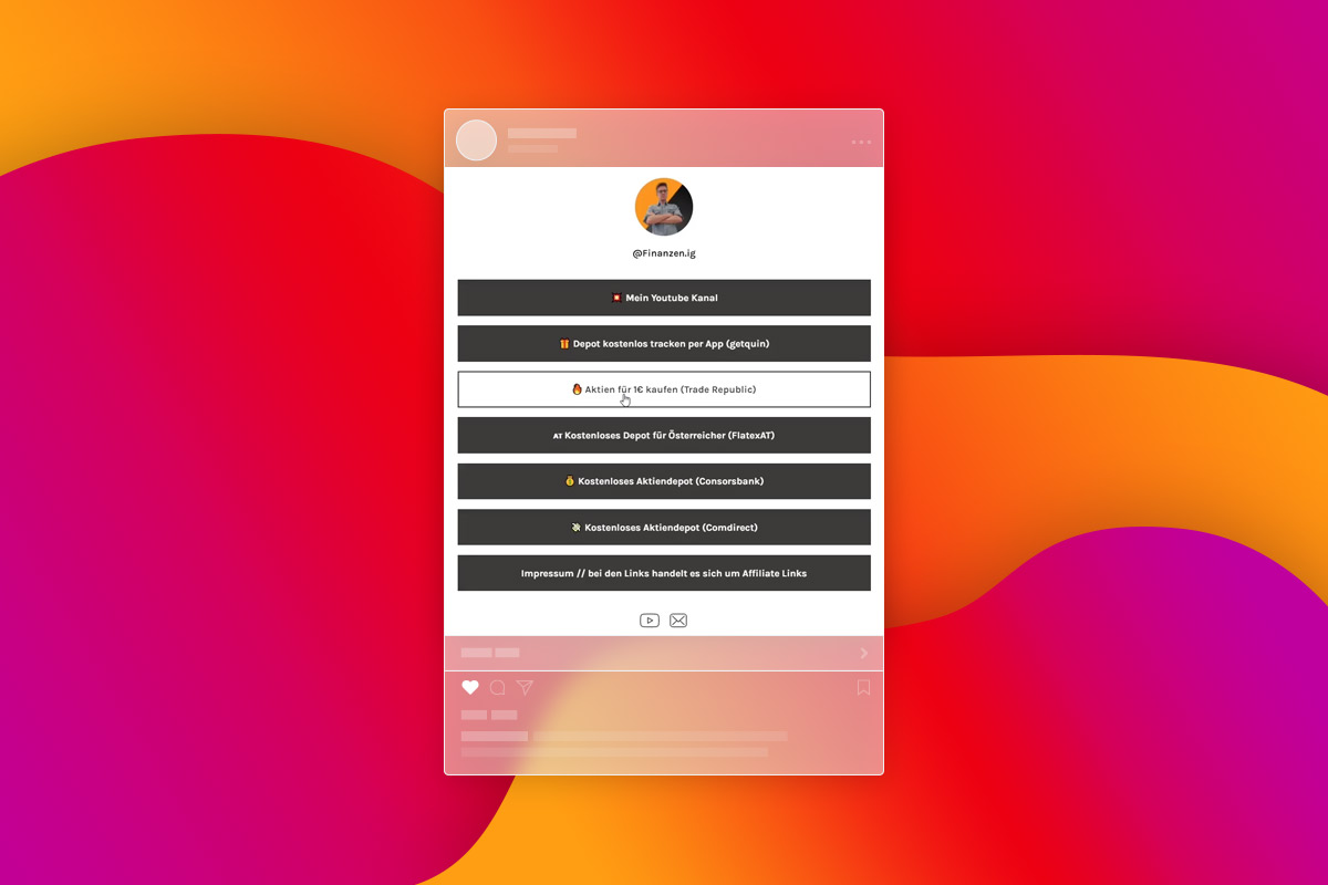 Instagram Pazarlama: 5.7 | Linktree yasal olarak uygun hale getirme