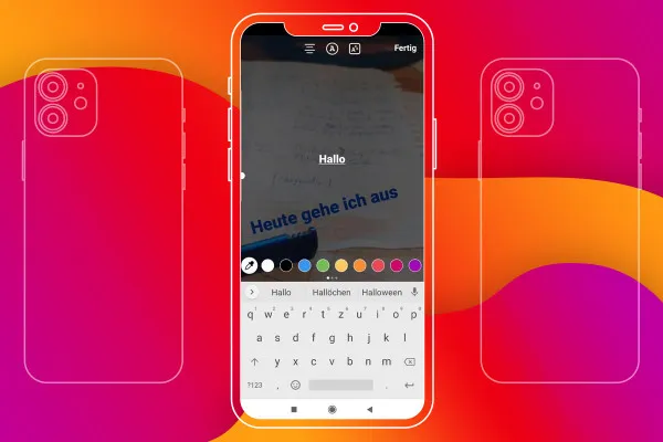 Instagram Pazarlama: 10.3 | Hikaye İpuçları 3 - Metin rengini resimden seçin.
