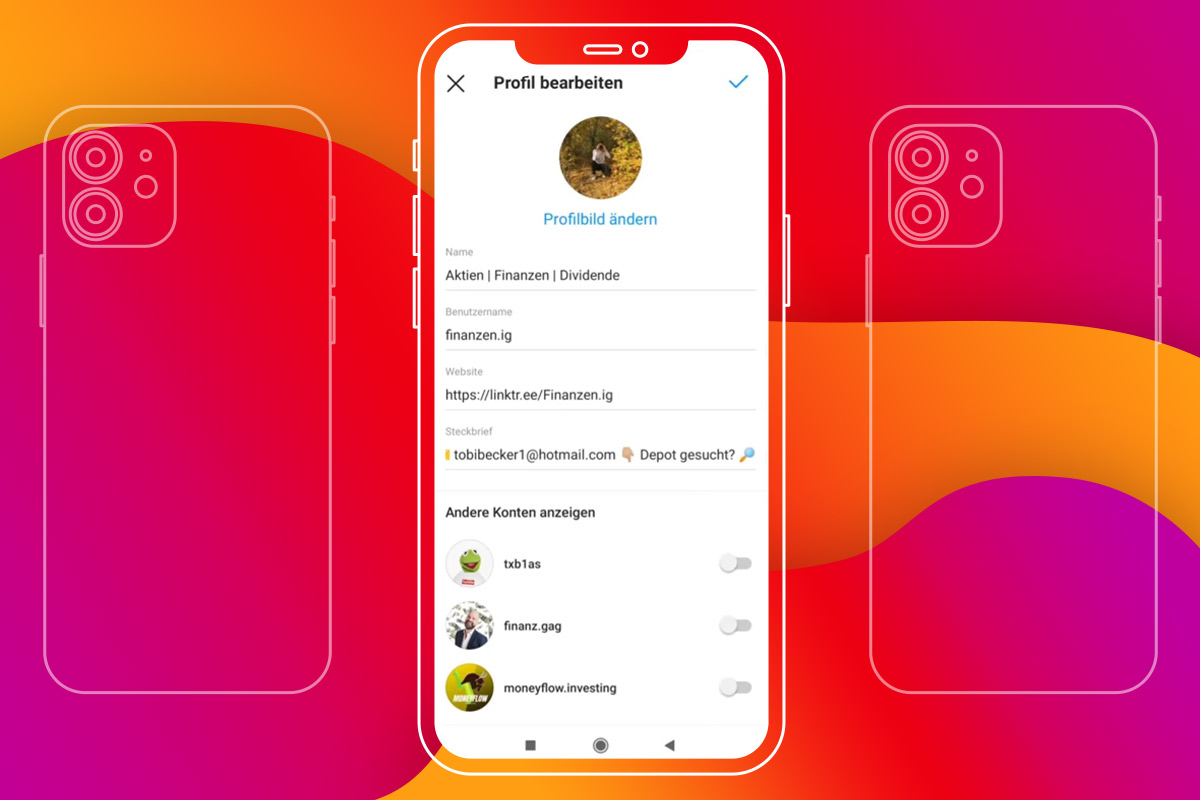 Instagram Pazarlama: Instagram profilini ve içeriklerini arama sorguları için optimize et.