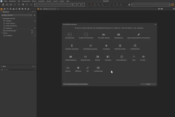 Capture One Pro-Tutorial: 1.2 | Proprio spazio di lavoro