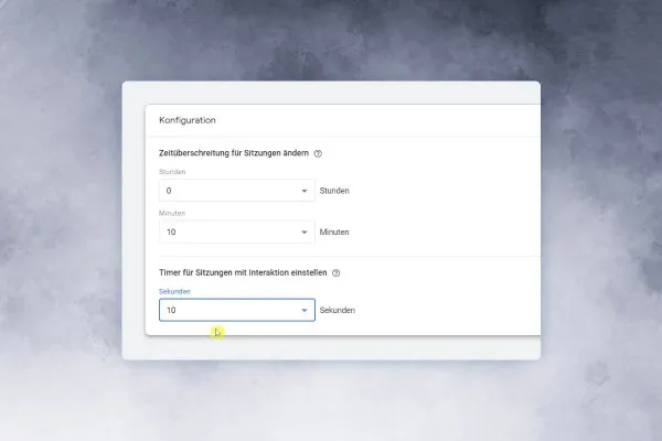 Google Analytics-vejledning: 5.4 | Konfigurering af session timeout