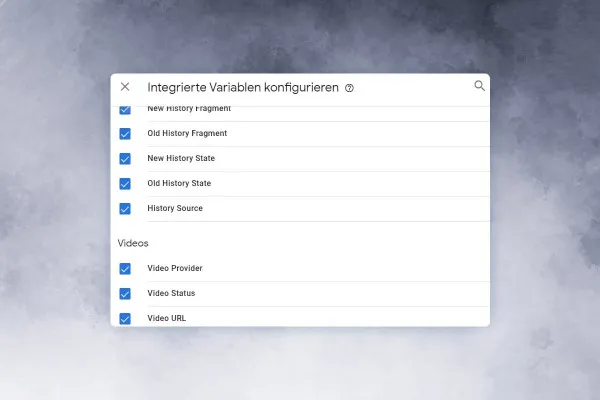 Google Analytics-Tutorial: 16.1 | Oversigt over variablerne