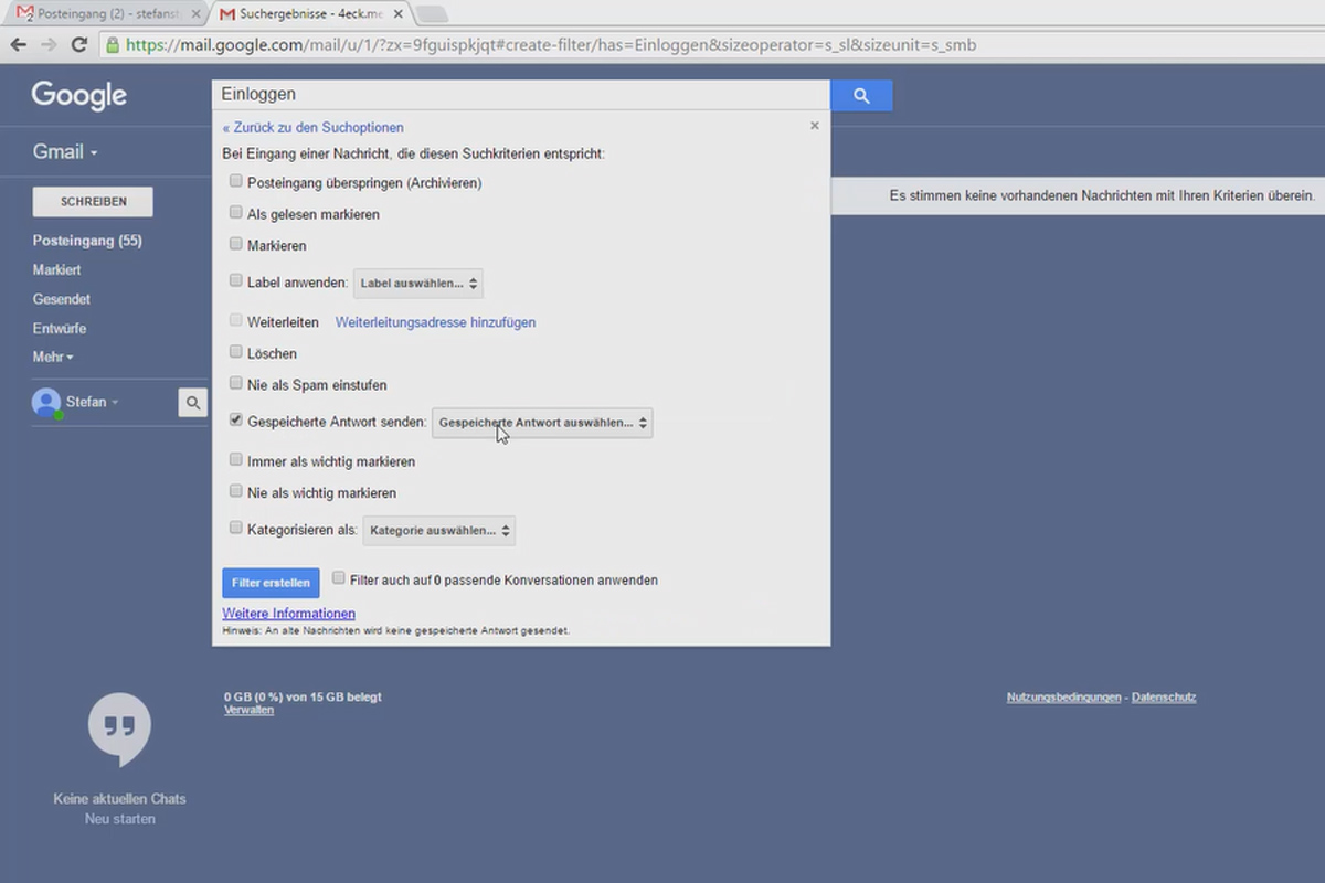 More productive in Google Mail - The best tricks - 03 Create email templates and use them cleverly