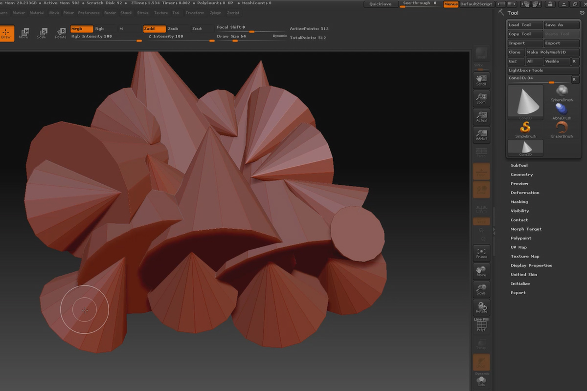 ZBrush para principiantes: 1.2 Viewport y navegación