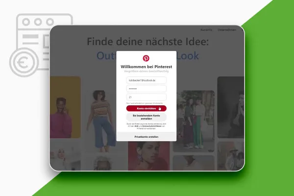 Content-Marketing: 8,3 | Vytvoření obchodního účtu na Pinterestu