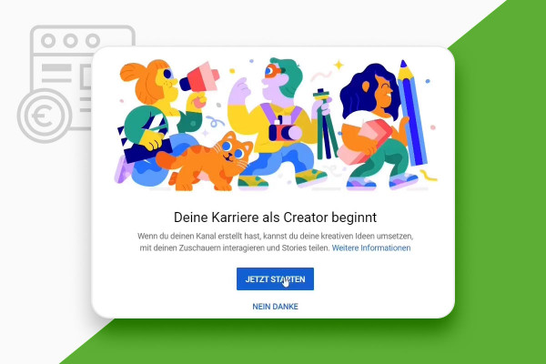 Content marketing: 9.3 | Create YouTube channel