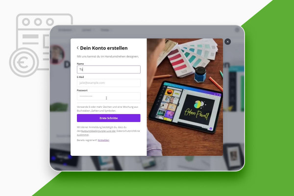Content marketing: 14.3 | Create a free account