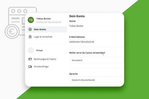 Content marketing: 14.5 | Account settings