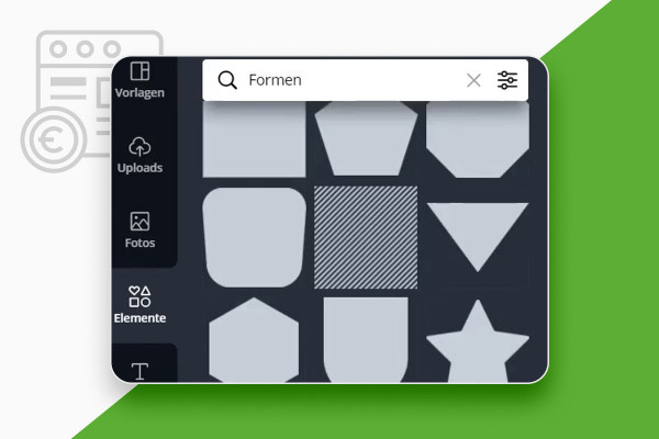 Content marketing: 14.10 | Canva: Elements, shapes and frames
