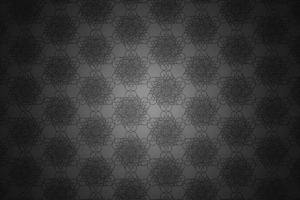 Black and white background: 10 elegant ornaments - 3
