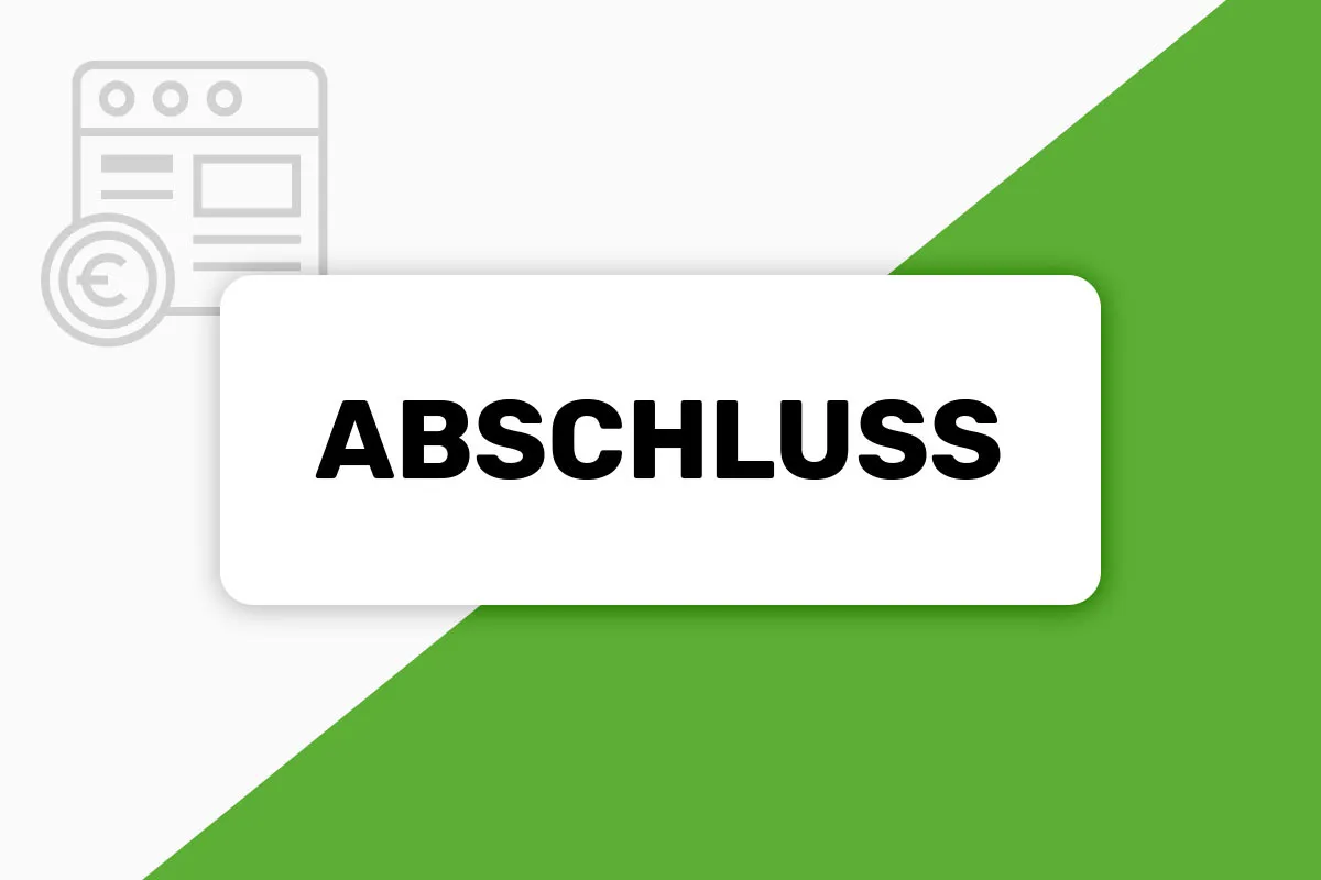 Content-Marketing: 22 | Abschluss