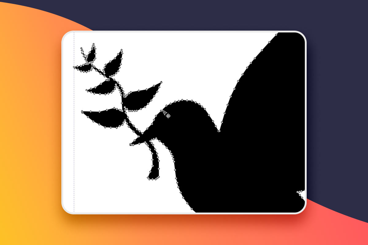 Vettorializzare in Inkscape: 3 | Convertire immagine PNG in grafica vettoriale I - scansione singola