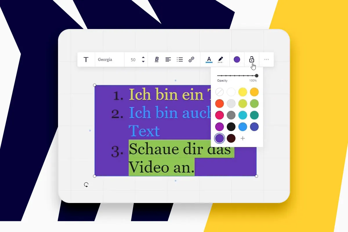 Miro-Tutorial: 3.2 | Werkzeuge – Text und Sticky Notes