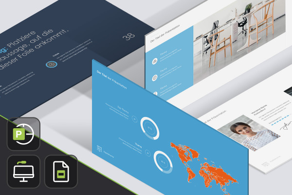 Modelli di design "Trasparenza" per PowerPoint, Keynote, Google Slides