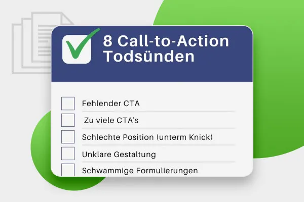 Copywriting-handleiding: 10.4 | Checklist De 8 doodzonden bij de Call-to-Action