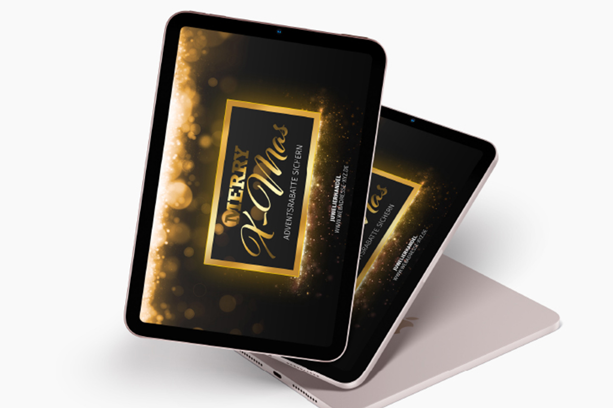 Banner en Photoshop 08 | Advent Christmas Sale Banner