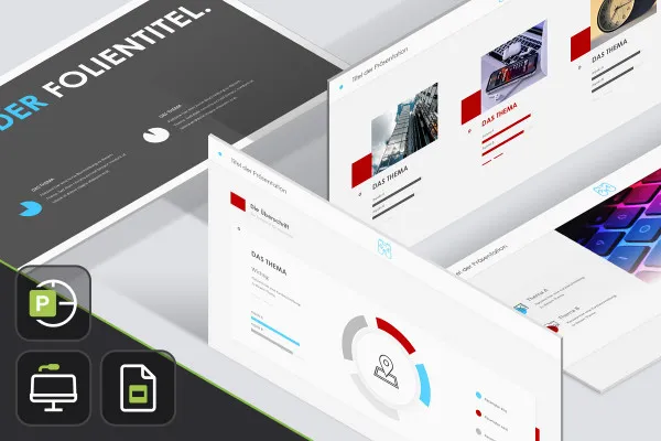 Șabloanele „Play“ pentru PowerPoint, Keynote, Google Slides