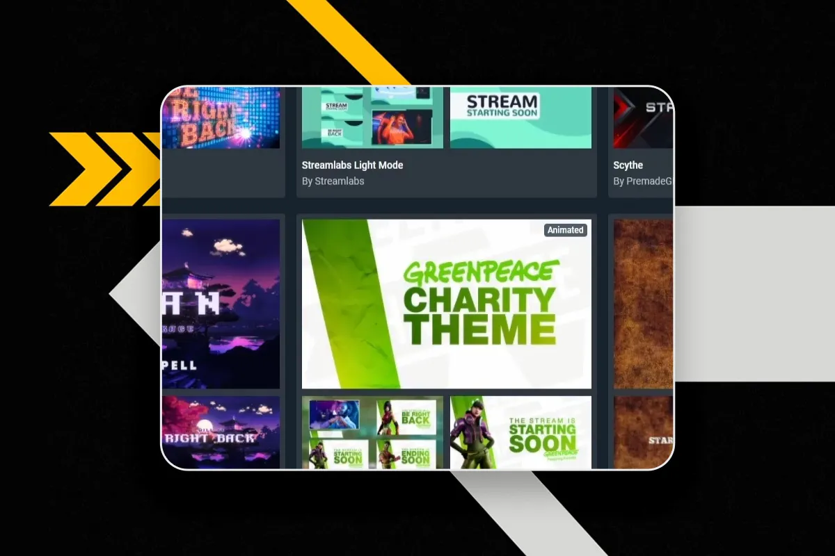 Streamlabs OBS에서 OBS Studio로 스트림랩 씬 가져오기