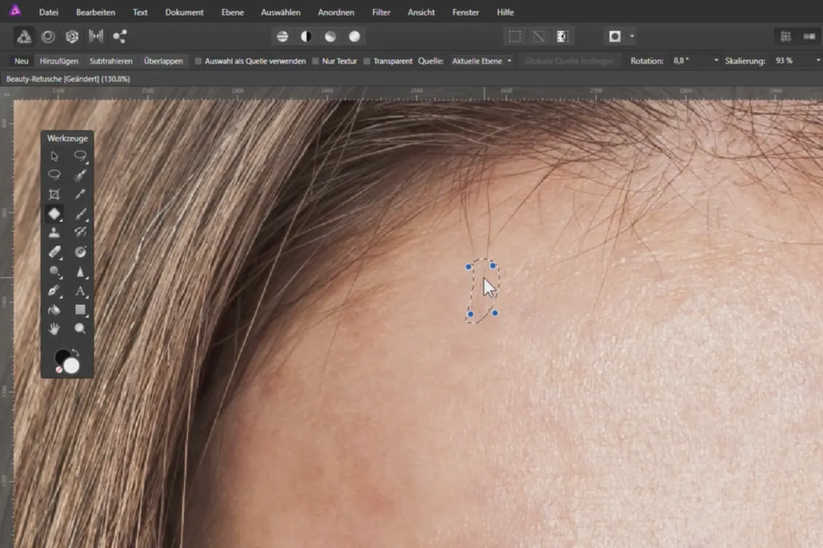 Iluravi Affinity Photos: 03 | Juuksekarvade eemaldamine