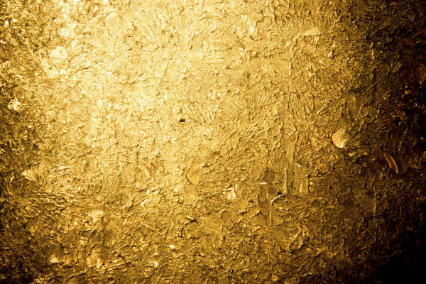 Högt upplösta texturer: Akrylfärger och - lack i guld/svart.