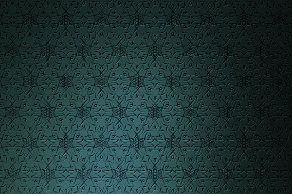 Fonds d'écran turquoise avec des ornements de la plus haute qualité - Version 3