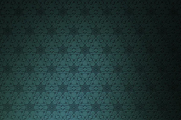 Turquoise wallpapers with the finest ornamentation - Version 3