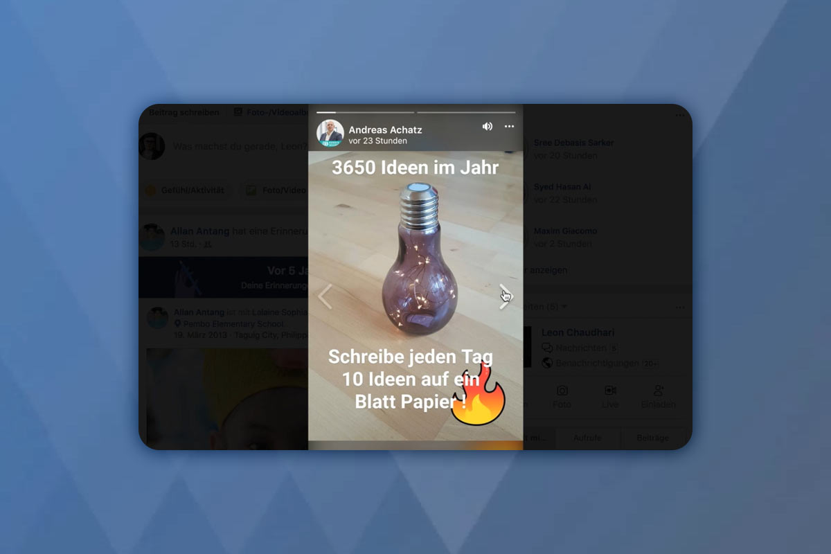 Facebook Pazarlama İpuçları: 27 | Facebook Hikayeleri için ipuçları
