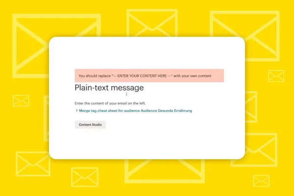 Mailchimp: 2.3 | Plain-Text-Newsletter erstellen