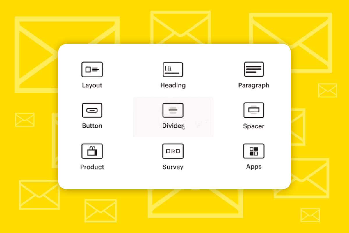 Mailchimp: 2.2 | Bülten'e blok eklemek ve anketler oluşturmak