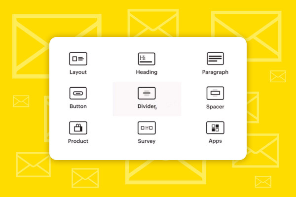 Mailchimp: 2.2 | Lägg till block i nyhetsbrevet & skapa enkäter i Mailchimp