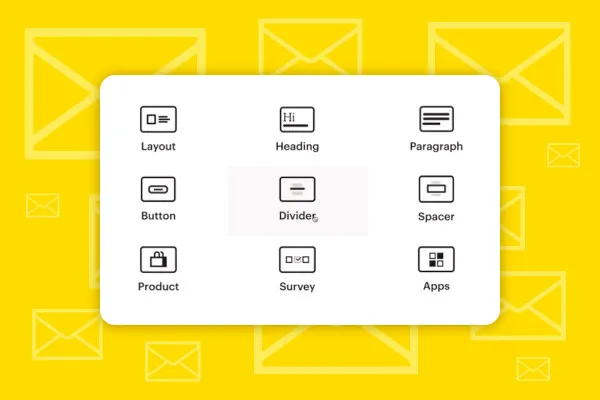 Mailchimp: 2.2 | Aggiungi blocchi alla newsletter e crea sondaggi in Mailchimp.