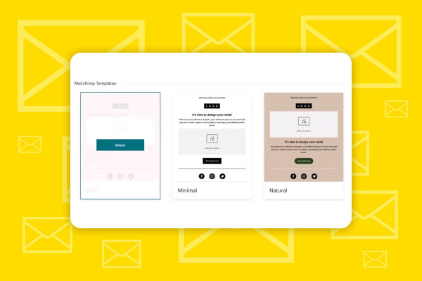 Mailchimp: 4.1 | Redigera och skicka nyhetsbrevsmall