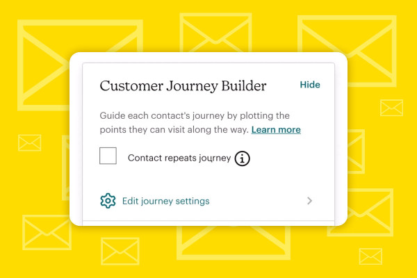 Mailchimp: 5.5 | Inställningar för en Customer Journey