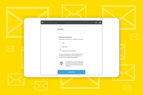 Mailchimp: 7.1 | Skapa enkla landningssidor