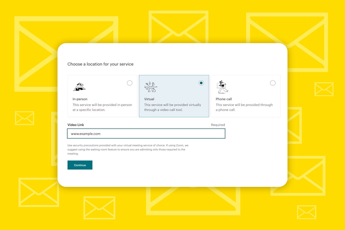 Mailchimp: 8.5 | Bir web sitesi üzerinden hizmetler satmak