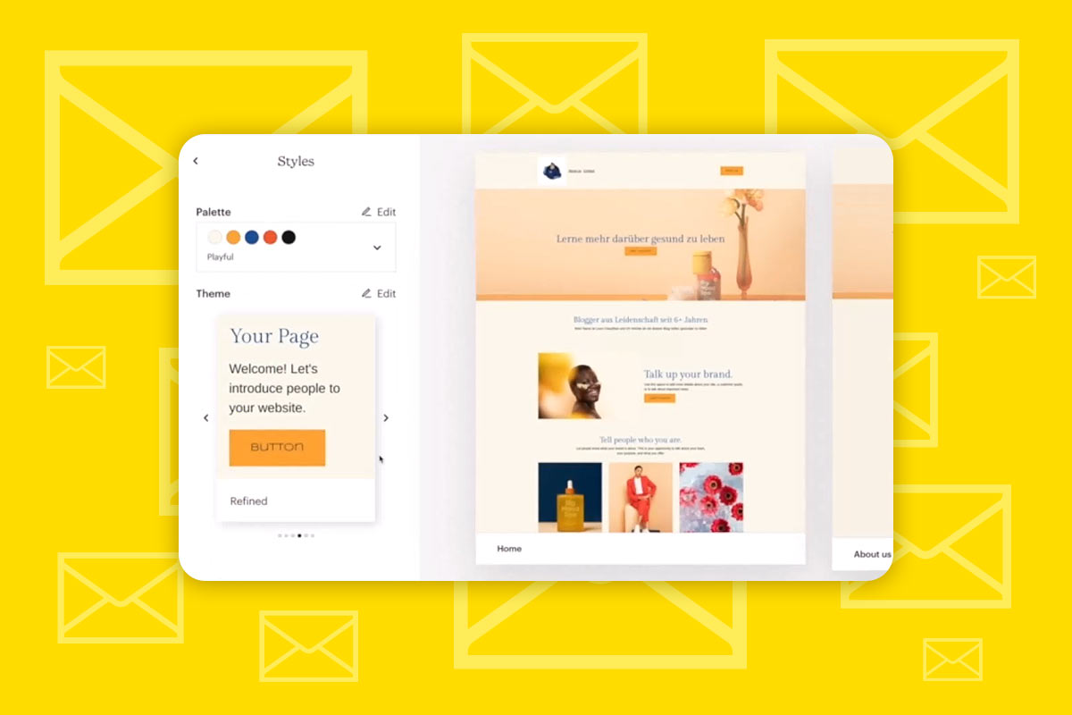 Mailchimp: 8.3 | Website Oluşturucu – Ayarlar
