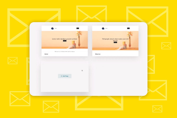 Mailchimp: 8.2 | Lägg till sidor på webbplatsen