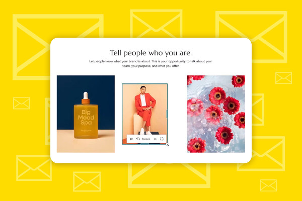 Mailchimp: 8.1 | Skapa en hemsida med Mailchimp, steg för steg.