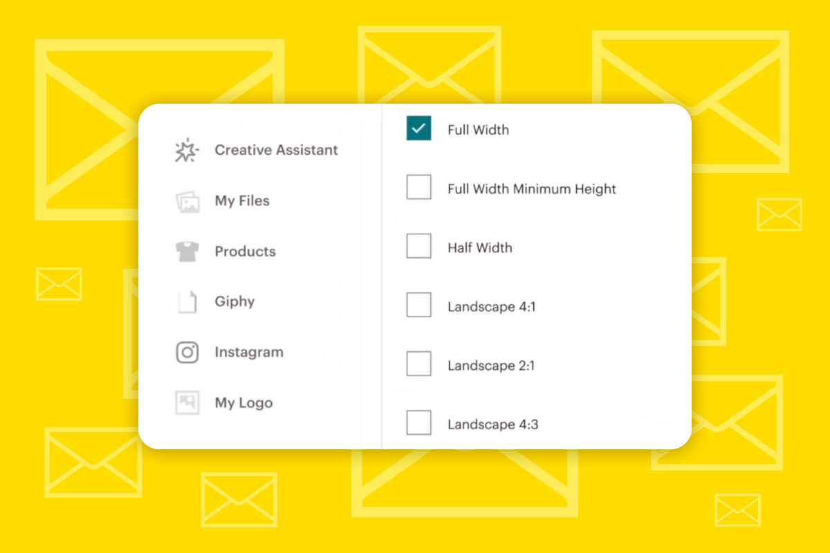 Mailchimp: 9.3 | İçerik Stüdyosundaki Araçlar