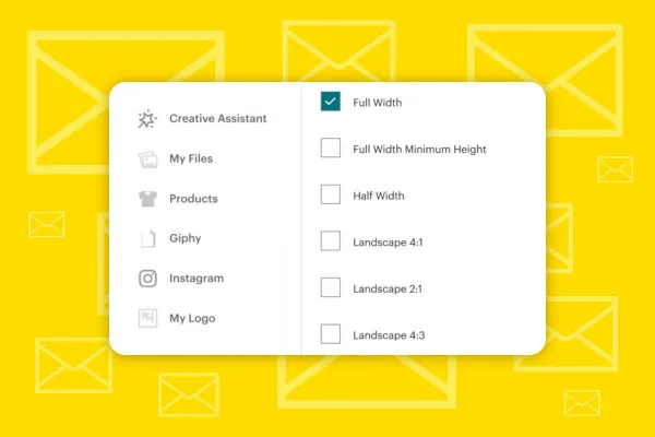 Mailchimp: 9.3 | Strumenti nel Content Studio