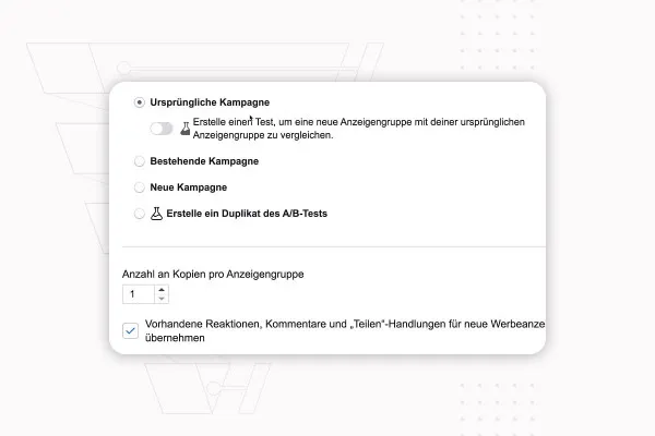 Kundenakquise im Internet: 4.7 | Werbeanzeigen duplizieren und bearbeiten