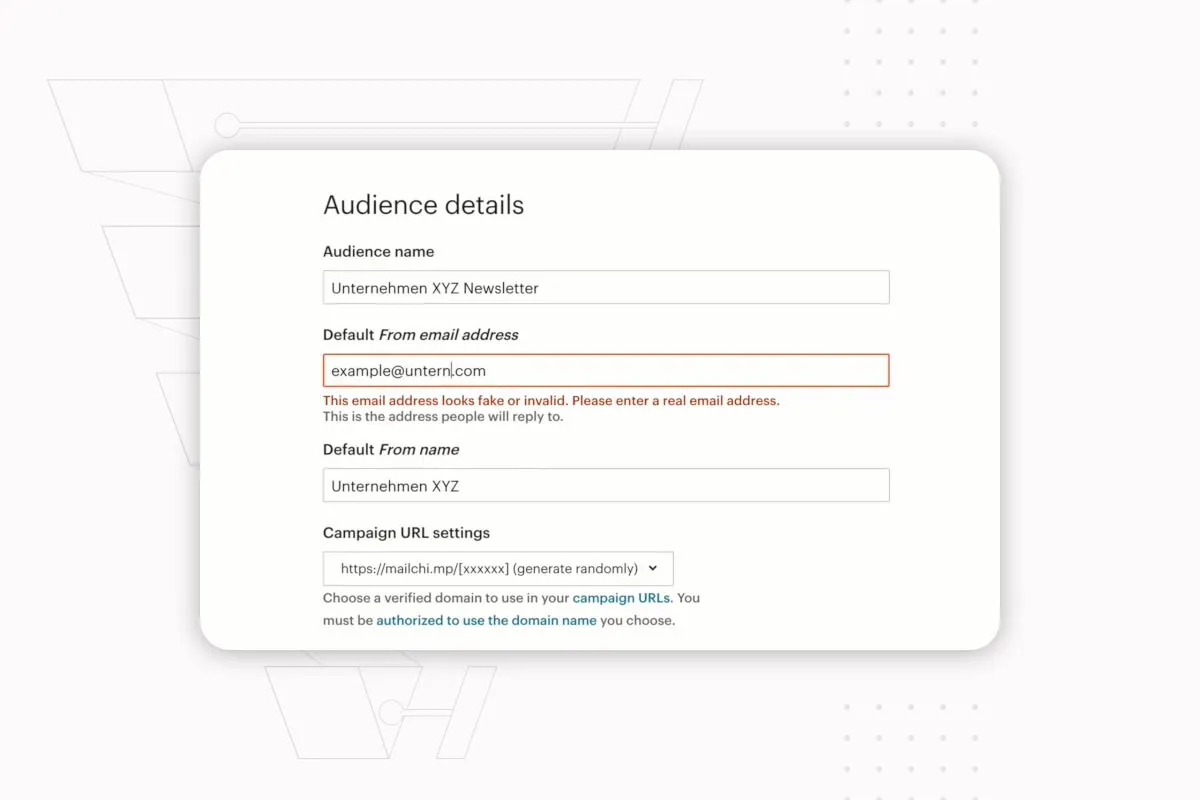 Získání zákazníků na internetu: Vytvoření audience v Mailchimp.