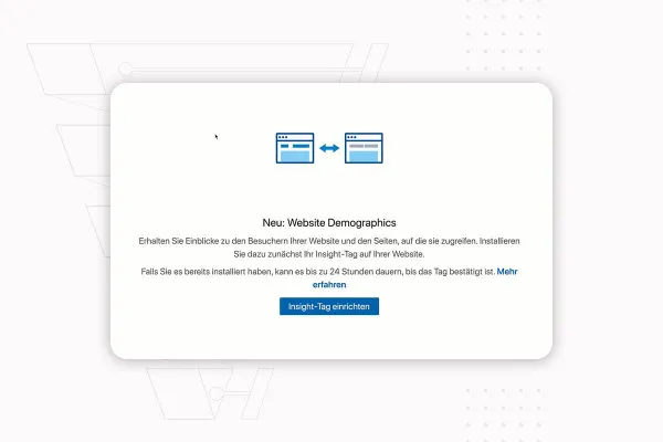 Kundenakquise im Internet: 16.6 | LinkedIn-Werbeanzeigen-Manager-Tools